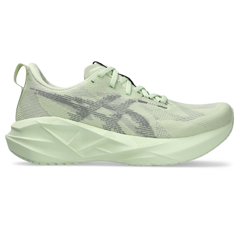 ASICS NOVABLAST 5 Womens Size 11 Whisper‎ Green Monument Blue Running Shoes